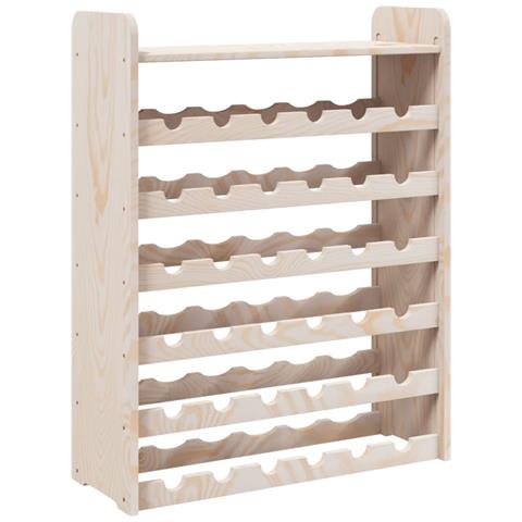 Lusso Casadino - Portavini Pannello Superiore 67,5x25x87 Cm Legno Massello Pino - Foto 1