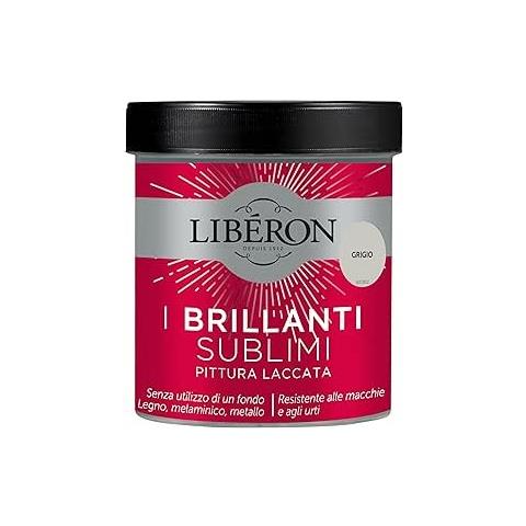 Pittura Laccata I Brillanti Sublimi Grigio 500ml - Foto 1