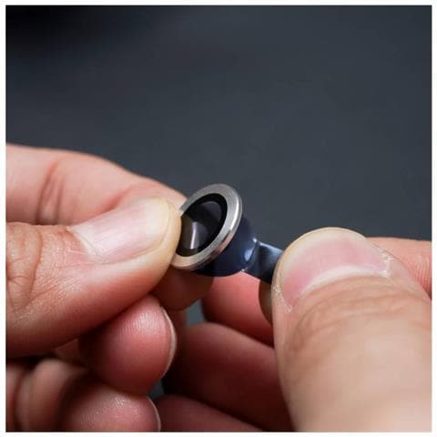 Protezione Per Obiettivi Fotografici Per Iphone 16 / 16 Plus Resistente 9h, Nero - Foto 2