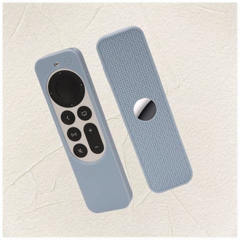 Custodia Protettiva In Silicone Per Telecomando Apple Tv 4k Blue - Foto 3