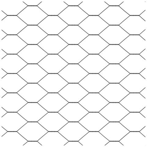 Recinzione Esagonale Grigia 0.5x10 m Acciaio, Pali per Recinzione con Punta 7 pz Ø32 mm 80 cm Acciaio Zincato - Foto 9