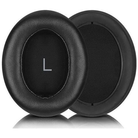 Cuscinetti Auricolari Di Ricambio In Pelle Di Agnello Dorata Per Cuffie Sennheiser Momentum 3 Wireless Black - Foto 2