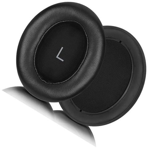 Cuscinetti Auricolari Di Ricambio In Pelle Di Agnello Dorata Per Cuffie Sennheiser Momentum 3 Wireless Black - Foto 3