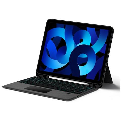 Custodia Tastiera Touchpad 2-in-1 Compatibile Con Oneplus Pad Pro 12.1 Pollici - Tastiera Bluetooth E Cover Protettiva - Foto 4