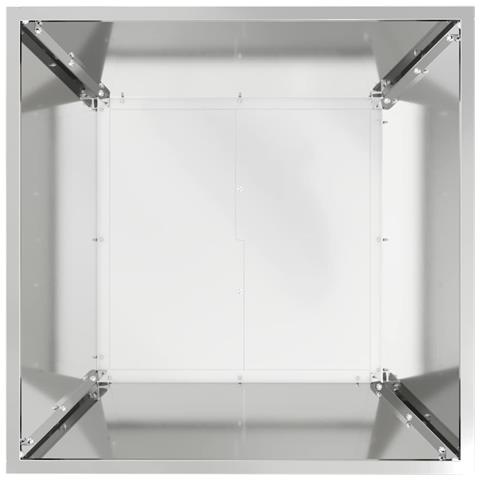 Vaso a Ciotola da Giardino 5 pcs Argento 50 x 50 x 15 cm - Foto 8
