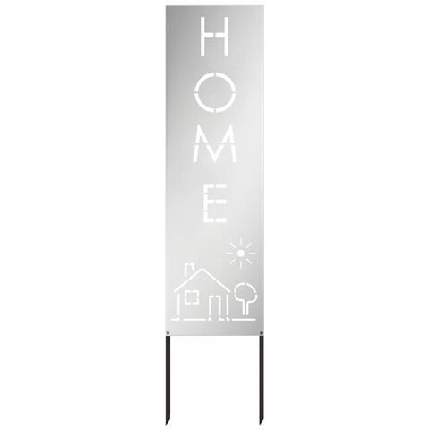 Schermo per privacy in giardino Traforo Argento 32 x 140 cm - Foto 1