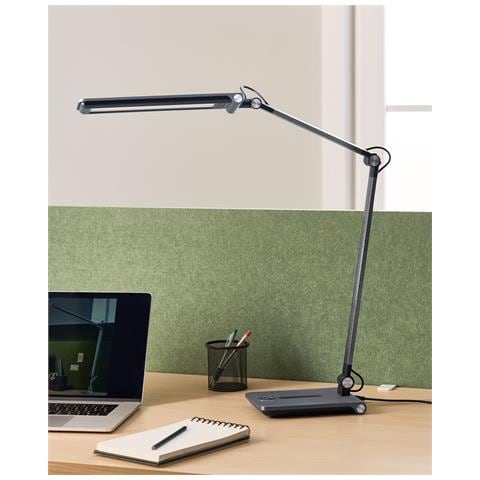 Lampada Da Scrivania A Led Aquila Con Dimmer Grigio - Foto 1