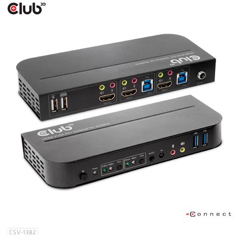 CSV-1382 switch per keyboard-video-mouse (kvm) Nero - Foto 1