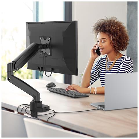 JTSA301-N Supporti a parete per TV 81,3 cm (32") Scrivania Nero - Foto 2