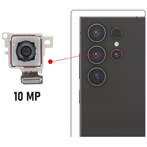 Fotocamera Posteriore Per Galaxy S24 Ultra Teleobiettivo Con Zoom 3x Da 30 Mp - Foto 2