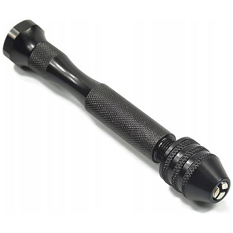 Mini Trapano Manuale Nero - Set 25 Punte 0,5-3mm | Precisione E Ergonomia | Per Legno E Plastica Diy - Foto 2