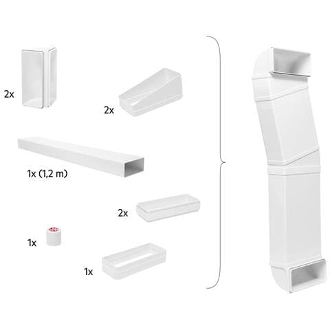 M2CKCF01C Tubo per installazione cappa - Foto 1
