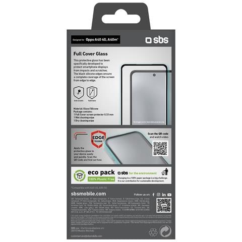 TESCRFCOPA40 protezione per lo schermo e il retro dei telefoni cellulari Pellicola proteggischermo trasparente OPPO 1 pz - Foto 2
