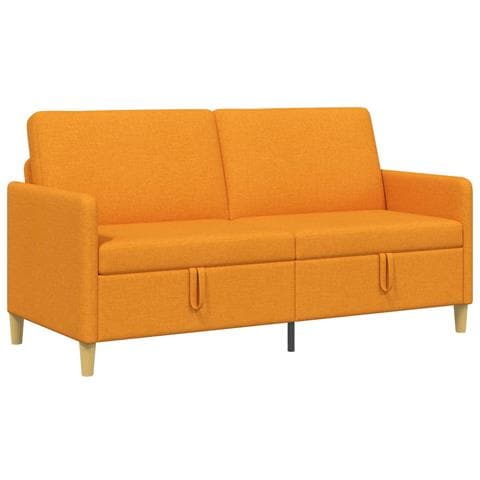 Divano con Storage Giallo Scuro 172 x 78 x 87 cm Poliestere - Foto 1