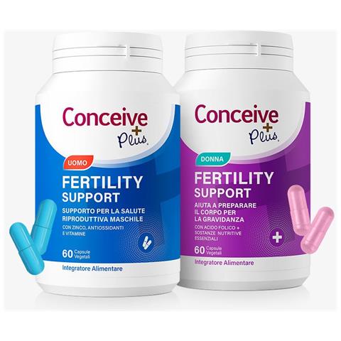 Confezione per il Supporto alla Fertilità di Coppia - Kit per la Fertilità di Coppia, 60 Capsule Ciascuno - Foto 4