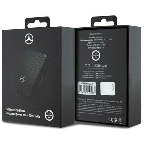 Blocco Di Alimentazione Mercedes Stars Magsafe 5w 3000mah - Nero - Foto 5