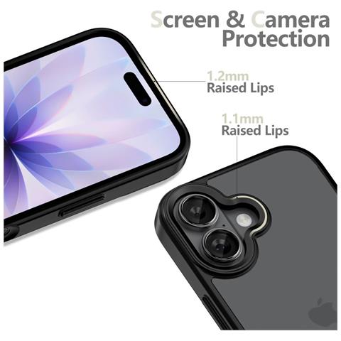 Custodia Iphone 17 Nera Opaca. - Foto 2