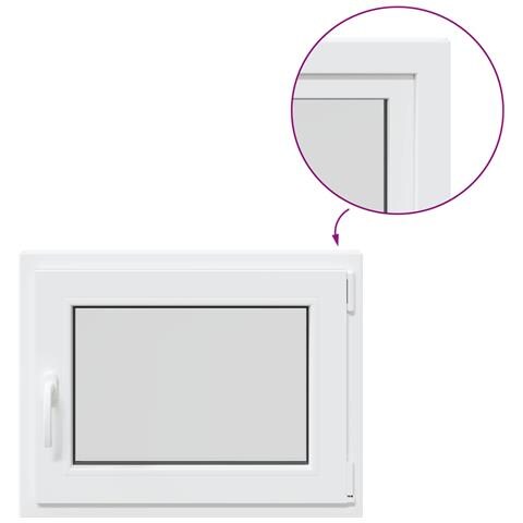 Finestra per Soffitta RISOR 70 x 60 cm PVC e Vetro - Foto 1