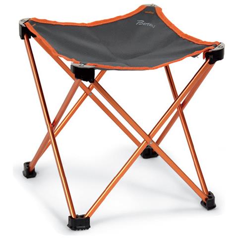 Sgabello Pratik 350 Grigio e Arancione 26 x 26 x 28.6 cm - Foto 2