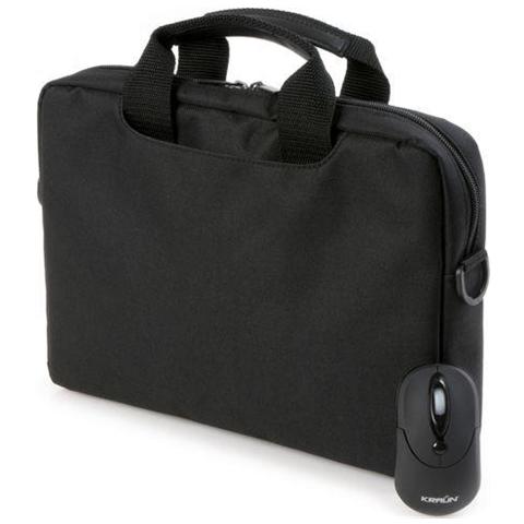 KR. 3H 12" Valigetta ventiquattrore Nero borsa per notebook - Foto 2