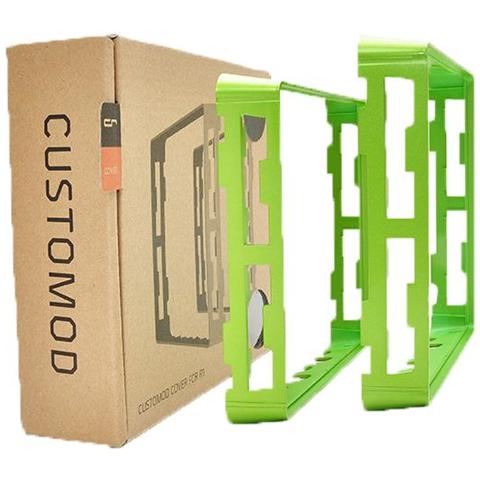 Customod Coloured Heatsink Cover per R1 - Verde Metallizzato - Foto 1