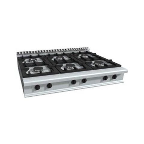 Gaggioli - Cucina 6 fuochi a gas top - Dim. cm 135x90x23h - ePRICE