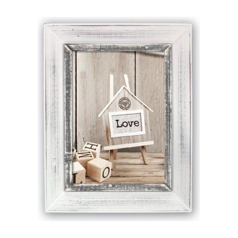 Athis, Grigio, 15 x 20 cm, grey, legno - Foto 1