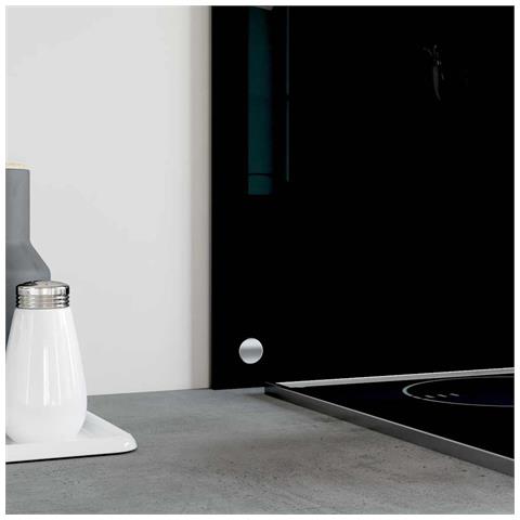 Paraschizzi Per Cucina Nero 70x60 Cm In Vetro Temperato - Foto 8