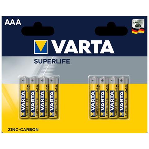 Superlife Batteria Zinco Carbone Stilo Aa 1.5 V Conf 8 Pz. - Foto 4