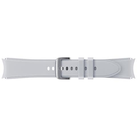 Cinturino Et-sfr89lsegeu Per Galaxy Watch 4 4 Classic Argento Fluoroelastomero Size S M - Foto 2