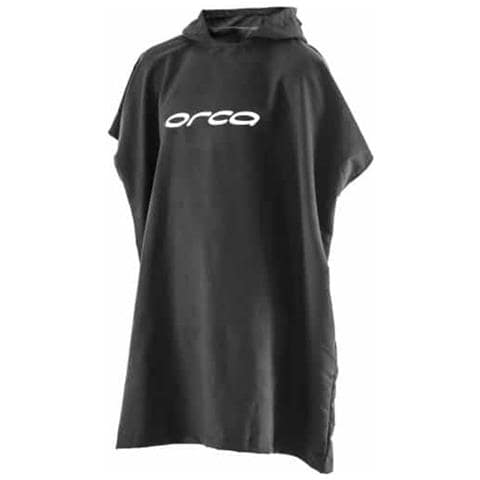 Poncho Towel Nero One Size - Foto 1