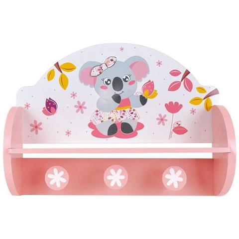 Mimi Cally Koala 713337 Mensola Appendiabiti Dimensioni: ± H. 33 X L. 46 X P. 15 Cm Per Bambini - Foto 1