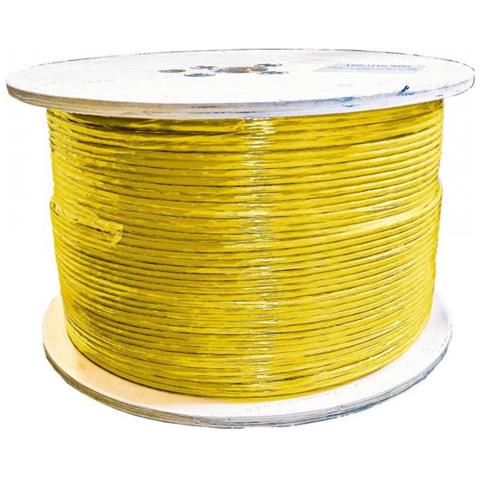 Wirewin Vkw Sftp K7a L3 500sxq Cavo Di Rete Giallo 500 M Cat7 S /ftp (s-stp) - Foto 2