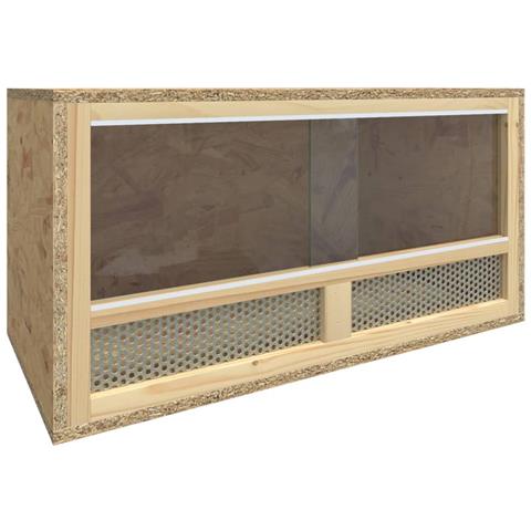 Terrario In Legno Multistrato 60x30x30 Cm - Foto 1