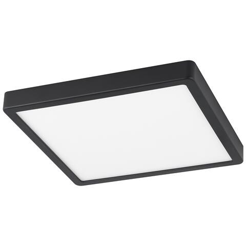 Plafoniera Moderna Fueva Z In Alluminio Nero Led Integrato 19,5w 2700 6500k Ip44 - Foto 2