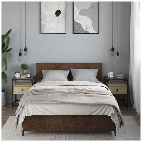 Comodini 2 Pz Rovere Sonoma 40x40x55 Cm In Legno Multistrato - Foto 2