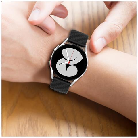 Bracciale Per Garmin Vivoactive 4 / Vivoactive 3 / Venu 20 Mm Black - Foto 2