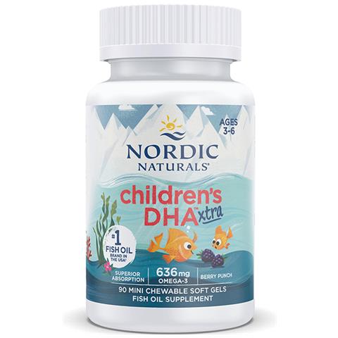 Dha Xtra Per Bambini 636 Mg 90 Mini Capsule Morbide Masticabili Nordic Naturals - Foto 2