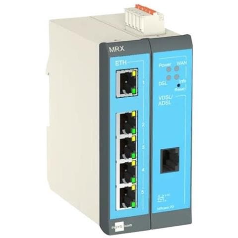 Icom Mrx2 1.0 Dsl-b Modularer Vdsl- /adsl-router Annex J /b Vpn Option (10024454) - Foto 1