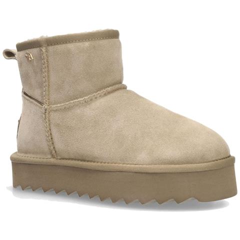 Jane Wm Booties Stivaletti Pelle Scarpe Donna Beige Eu 37, Mich2000943w 2007 - Foto 1