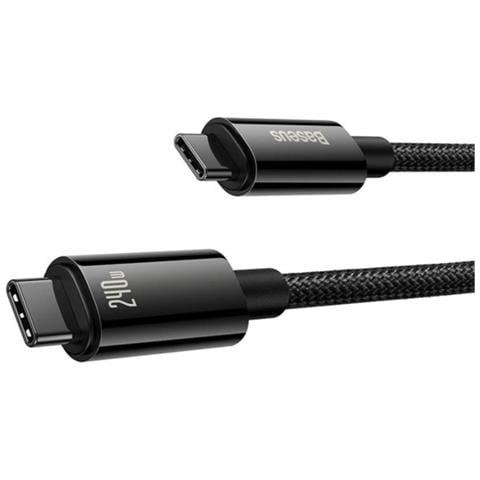 Cavo Di Trasferimento E Ricarica Usb-c-usb-c 240w Da 2 M, Nero - Foto 2