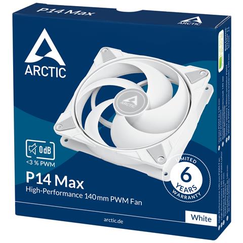 P14 Max (White) Case per computer Ventilatore 14 cm Bianco - Foto 6