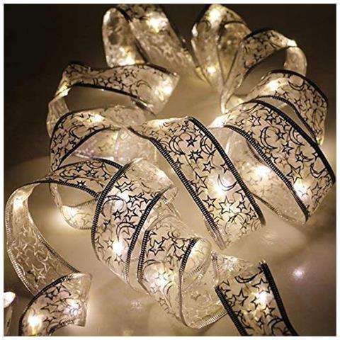 Catena Luminoso Per Albero Di Natale, 4m Di Luci Led Magiche E Festive - Foto 4