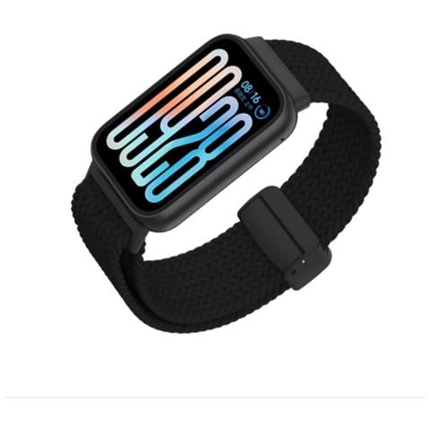 Cinturino Per Orologio In Nylon Per Xiaomi Mi Band 9 Pro/8 Pro, Redmi Watch 5 Black - Foto 2