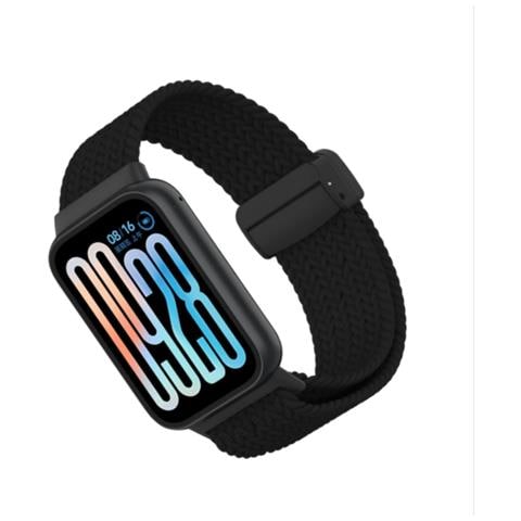Cinturino Per Orologio In Nylon Per Xiaomi Mi Band 9 Pro/8 Pro, Redmi Watch 5 Black - Foto 3