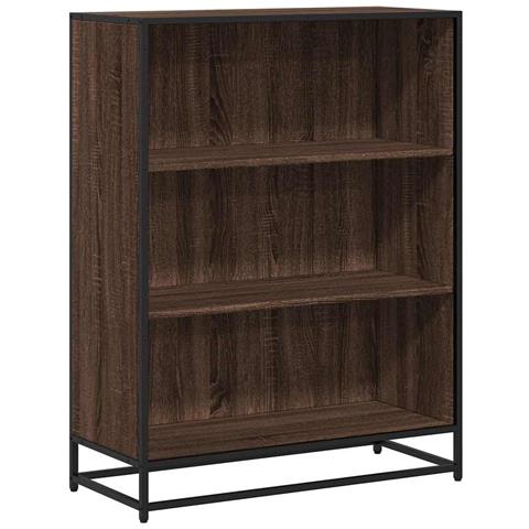 Libreria Rovere Marrone 80,5x35x107,5 Cm In Legno Multistrato - Foto 2