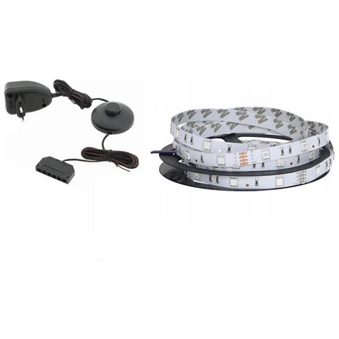 Cama Illuminazione comodino QIU 2 pezzi blu, Montaggio a superficie, Blu, AC, 2 pz - Foto 1