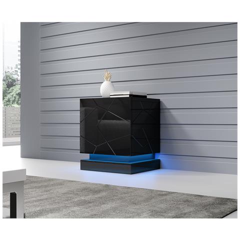 Cama Illuminazione comodino QIU 2 pezzi blu, Montaggio a superficie, Blu, AC, 2 pz - Foto 5