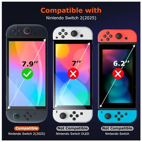 Custodia Premium Per Nintendo Switch 2 E Borsa Porta Accessori - Foto 7