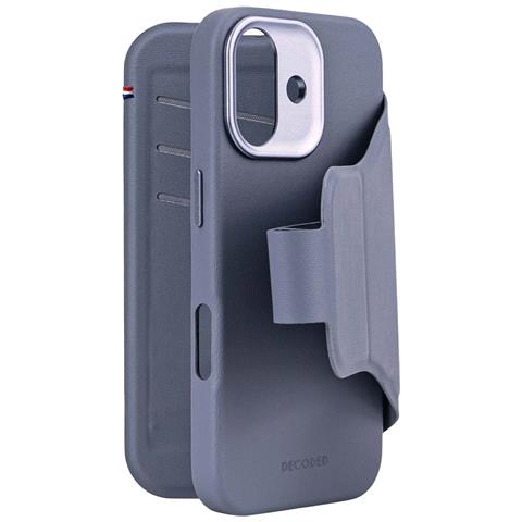 Custodia Magsafe Per Iphone 17 In Silicone Testurizzato Antiscivolo Serie Forever, Blu - Foto 2